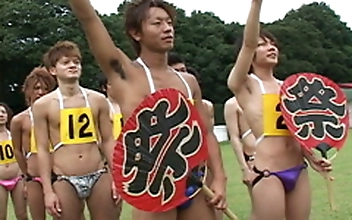 男だらけの大運動会2（開会式～第一競技 第1レース）