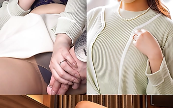 Gカップ清楚人妻  羞恥心と背徳心の初浮気SEXで中出しを許す