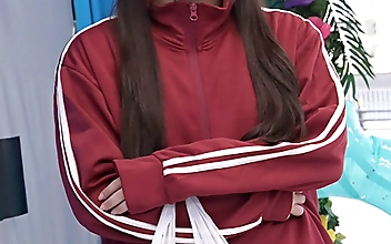 マジックミラー号 海無し県民に水着を着させて足つぼマッサージ！【みれい編】