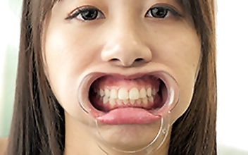人気モデル 愛里るいちゃんの歯・のどちんこ・舌ベロフェチ！